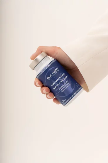 Биологически активная добавка Mediceuticals Bao-Med Food Supplement Hair Skin & Nails, 60 капсул