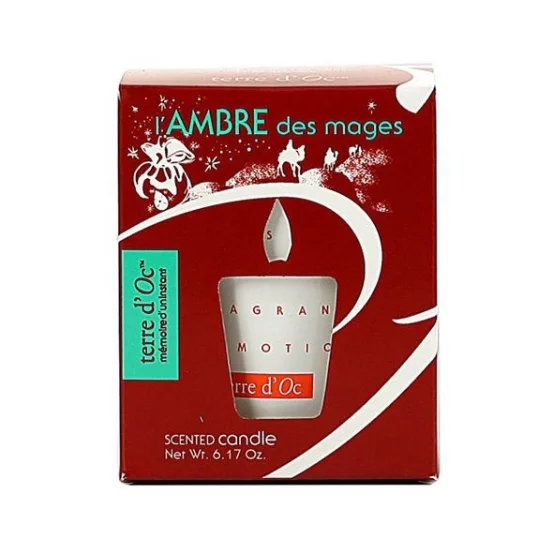  Свеча ароматическая «Магический янтарь» Terre d’Oc 
