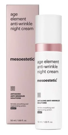 Нічний інтенсивний регенеруючий крем проти зморшок Mesoestetic Age Element Anti-Wrinkle Night Cream, 50 мл