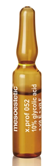 Ампули із гліколевою кислотою Mesoestetic Glycolic acid 10%, 10х2 мл