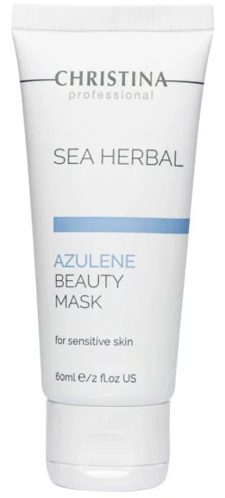 Азуленова маска краси для чутливої ​​шкіри Christina Sea Herbal Azulene Beauty Mask, 60 мл