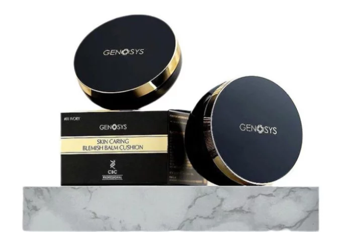 Бальзам-кушон для догляду за шкірою Genosys Skin Caring Blemish Balm Cushion SPF 50 (CBC)