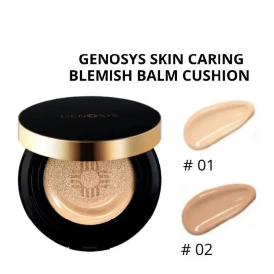 Бальзам-кушон для догляду за шкірою Genosys Skin Caring Blemish Balm Cushion SPF 50 (CBC)