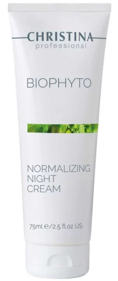 Нормалізуючий нічний крем для обличчя Christina Bio Phyto Normalizing Night Cream, 75 мл