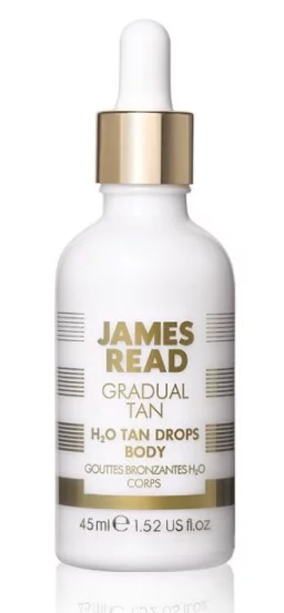 Капли-концентрат для тела с эффектом загара James Read H2O Tan Drops Body, 45 мл