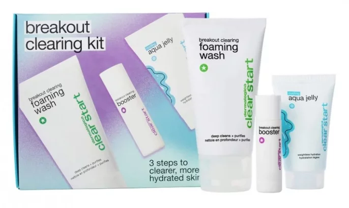 Лікувальний набір Очищення та догляд за проблемною шкірою Dermalogica Clear Start Breakout Clearing Kit