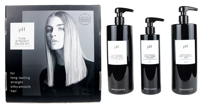 Набор для волос pH Argan&Keratin Pure Straight Salon Kit