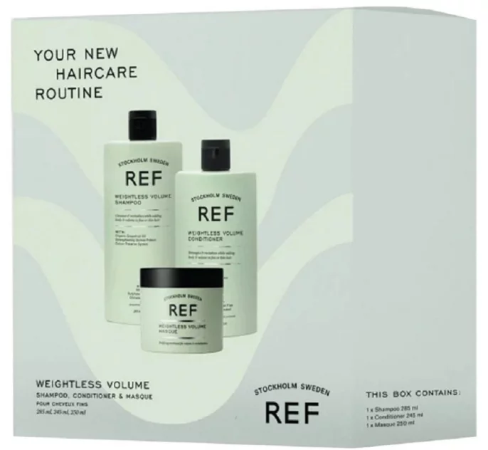Трио набор Для объема волос REF Care Routine Weightless Volume