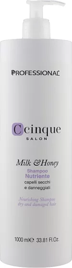 Professional C Cinque Milk & Honey Shampoo, 1000 мл