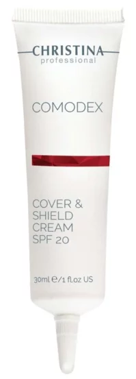 Захисний крем із тоном Christina Comodex Cover&Shield Cream SPF 20, 30 мл