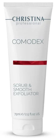 Выравнивающий скраб-эксфолиатор Christina Comodex Scrub&Smooth Exfoliator, 75 мл