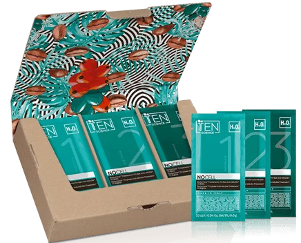 Набор для ночного ухода "Борьба с целлюлитом 3 етапа" Ten Science no cell nocturnina advanced, 30штХ10мл