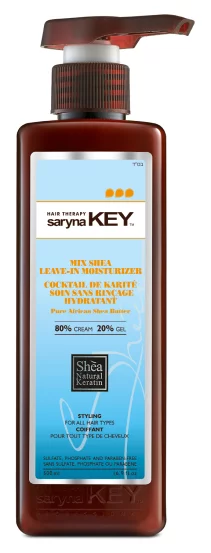 Крем мікс для кучерявого волосся Saryna Key Curl Control Mix Shea Leave-In Moisturizer, 300 мл