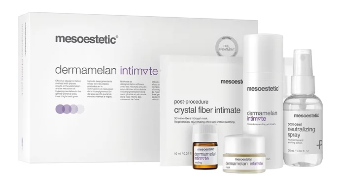 Интимная депигментирующая программа Mesoestetic Dermamelan Intimate Pack