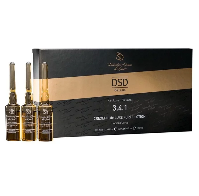 Лосьйон для волосся DSD de Luxe 3.4.1 Divination Simone De Luxe Crexepil DeLuxe Forte Lotion, 10 X 10 мл