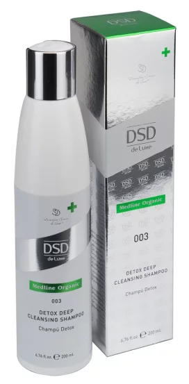 Детокс шампунь для глубокого очищения DSD De Luxe Medline Organic 003 DETOX DEEP CLEANSING SHAMPOO, 200 мл