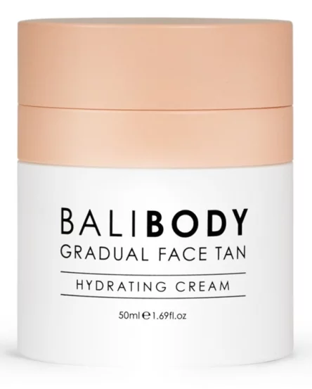 Увлажняющий крем для лица с эффектом автозагара Bali Body Gradual Face Tan, 50 мл