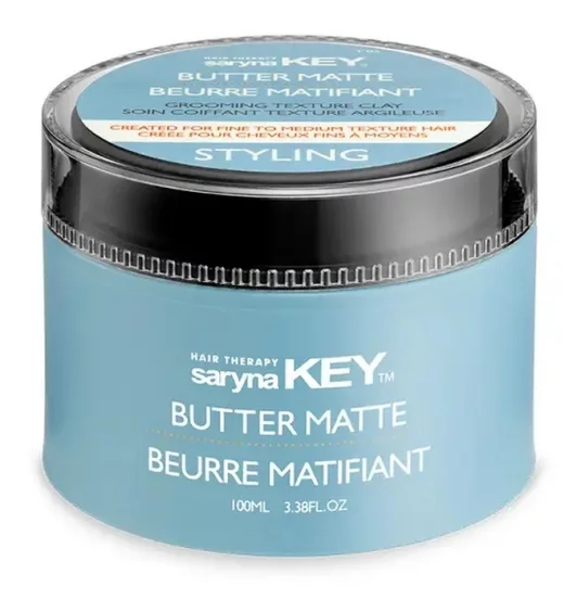 Матова текстурана глина для укладання волосся Saryna Key Styling&Finish Butter Matte, 100 мл