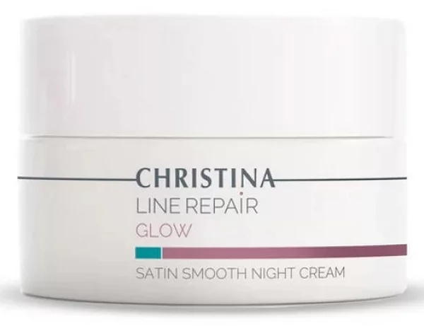 Ночной крем "Гладкость сатина" Christina Line Repair Glow Satin Smooth Night Cream, 50 мл