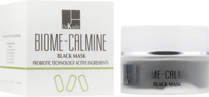 Чорна маска для обличчя Dr.Kadir Biome-Calmine Black Mask, 50 мл