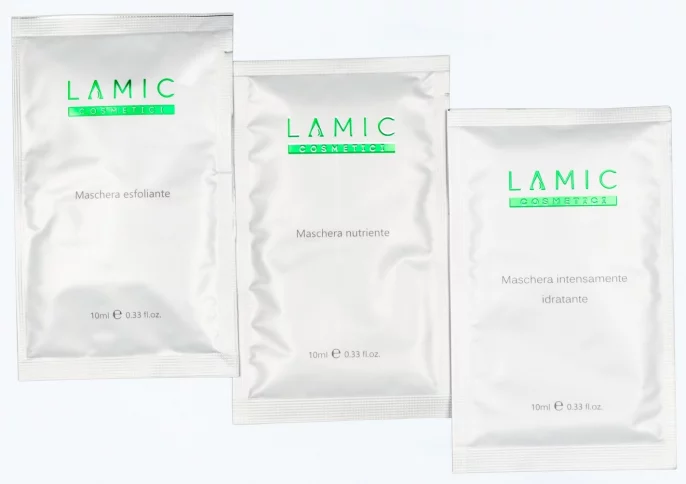 Маска-эксфолиант Lamic Maschera esfoliante, 3 шт