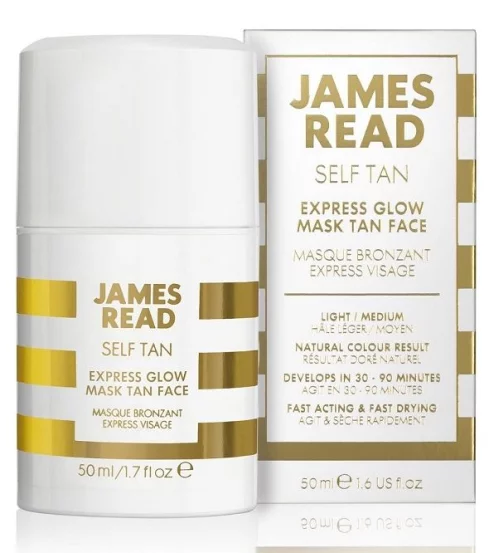 Експрес маска для обличчя із ефектом засмаги James Read Express Glow Mask Tan Face, 50 мл