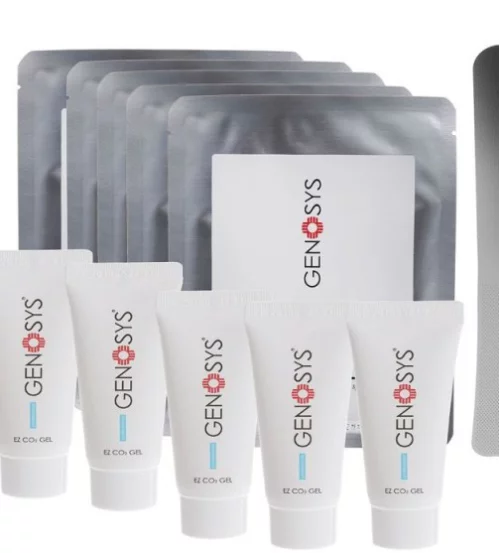 Карбокситерапия Genosys CO2 Face Mask, 1 маска + 1 гель