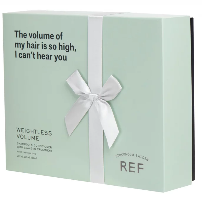 Подарунковий бокс "Для об'єму волосся" REF Holiday Box 2021 Weightless Volume