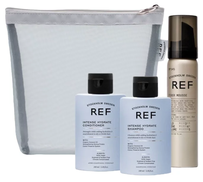 Набір мініатюр Зволоження волосся REF Trevel Mesh Bag Hydrate