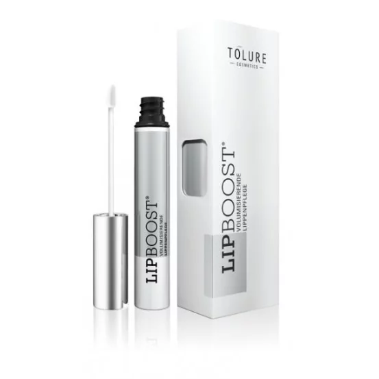 Бесцветный блеск для губ с эффектом мгновенного объёма Tolure Lipboost Clear