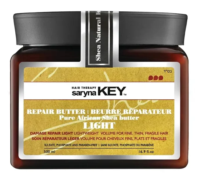 Маска для відновлення пошкодженого волосся полегшена формула Saryna Key Damage Repair Light Butter, 300 мл