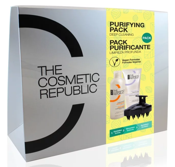 Набір для глибокого очищення шкіри голови The Cosmetic Republic Purifying Pack