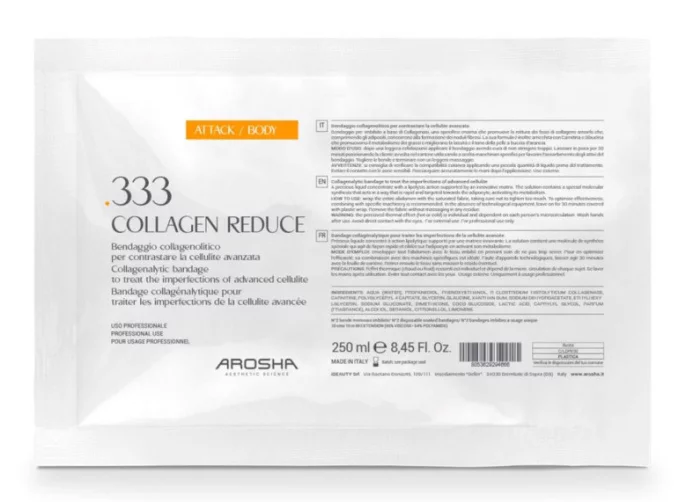 Антицелюлітний бандаж на основі колагенази Arosha 333 Collagen Reduce 50 Treatment