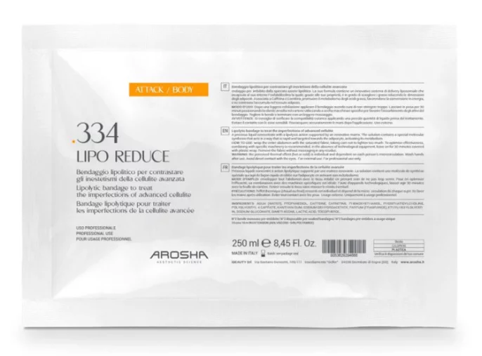 Ліполітичний бандаж з фосфатидилхоліном Arosha 334 Lipo Reduce Box/4 Treatm