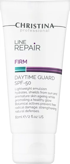 Денний крем із захистом Christina Line Repair Firm Daytime Guard SPF 50, 60 мл