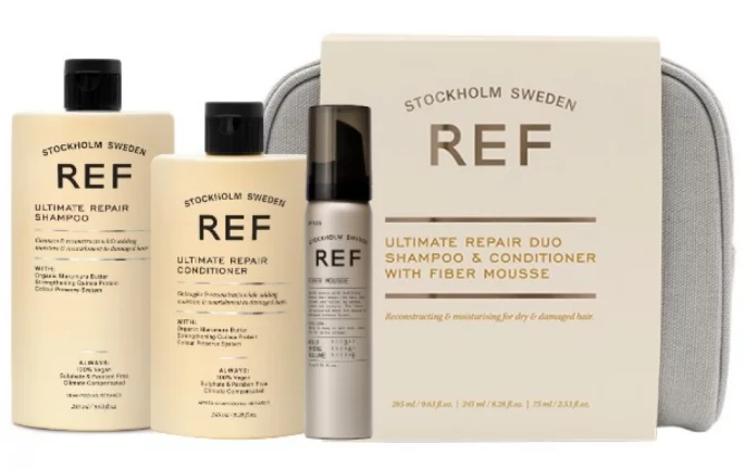 Набір із косметичкою "Відновлення волосся" REF Beauty Bag Ultimate Repair