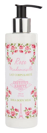 Молочко для тіла Institut Karite Paris Shea Body Milk Rose Mademoiselle, 200 мл