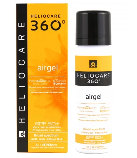 Солнцезащитный ультралегкий гель Cantabria Heliocare 360º Airgel SPF 50+, 60 мл