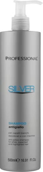 Шампунь анти-жовтий Professional Silver Shampoo, 500 мл