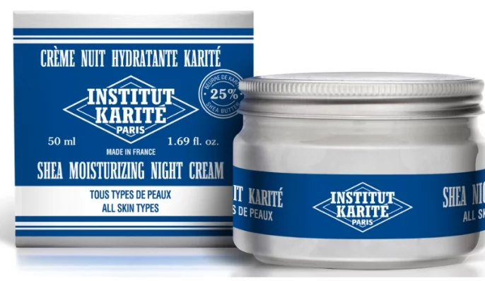 Нічний крем для обличчя Institut Karite Paris Shea Moisturizing Night Cream, 50 мл