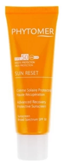 Сонцезахисний та регенеруючий крем для тіла Phytomer Sun Reset Advanced Recovery Protective Sunscreen SPF 50, 50 мл