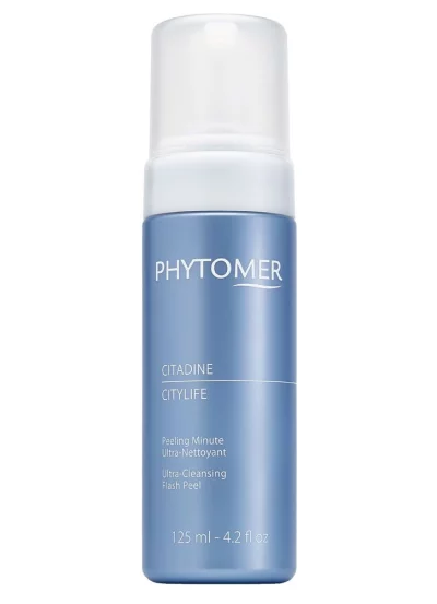 Очищающий мусс с эффектом энзимного пилинга Phytomer Citylife Ultra-Cleansing Flash Peel, 125 мл