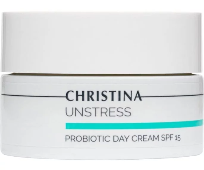 Дневной крем с пробиотическим действием Christina Unstress Probiotic Day Cream SPF 15, 50 мл