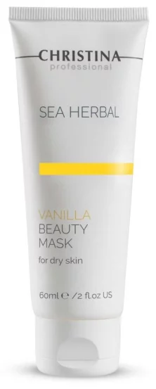 Ванільна маска для сухої шкіри Christina Sea Herbal Vanilla Beauty Mask, 60 мл
